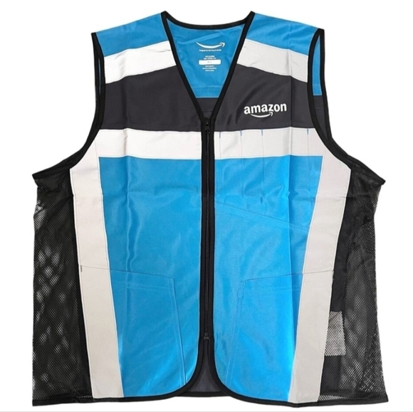 Amazon Vest High Visibility Reflective Safety Various Sizes - Picture 2 of 14